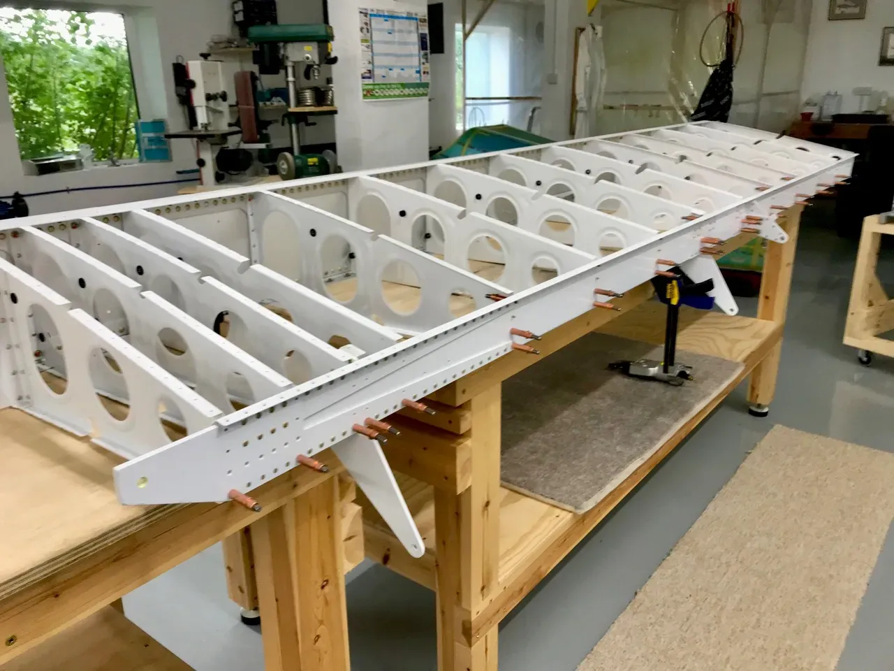 15-04 Wing Rear Spars Finished!