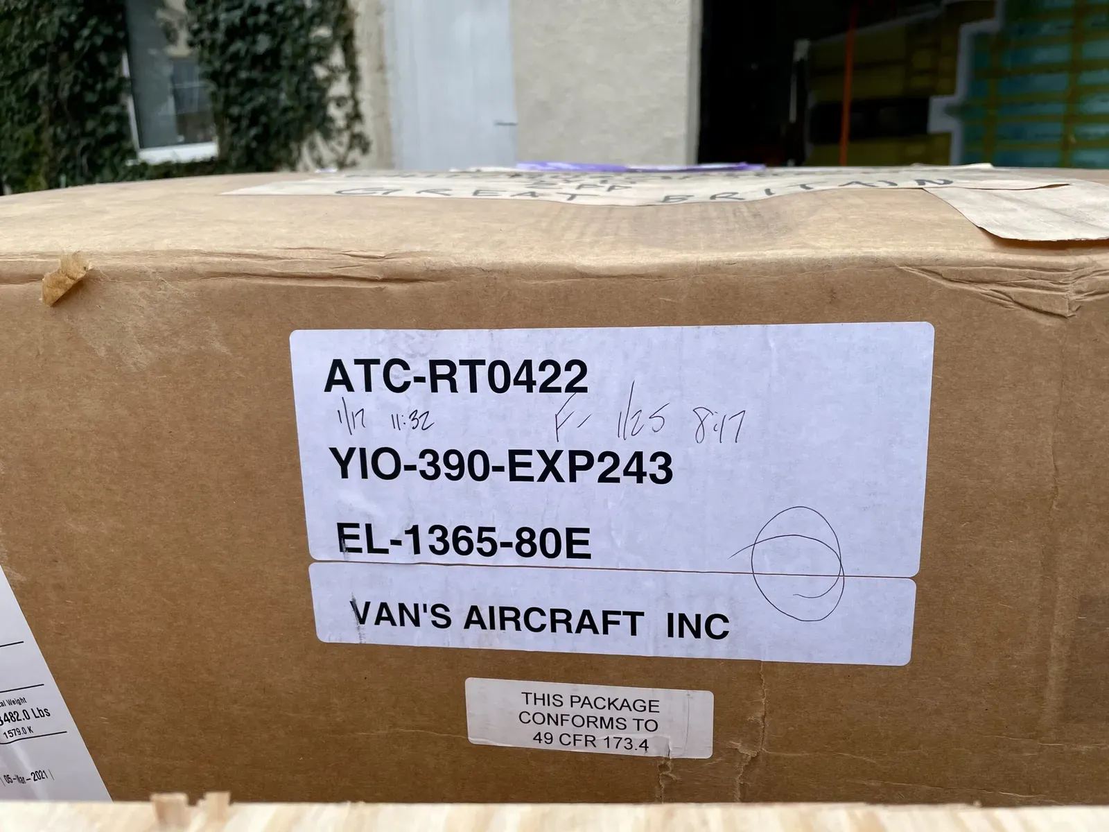 Engine Arrives!