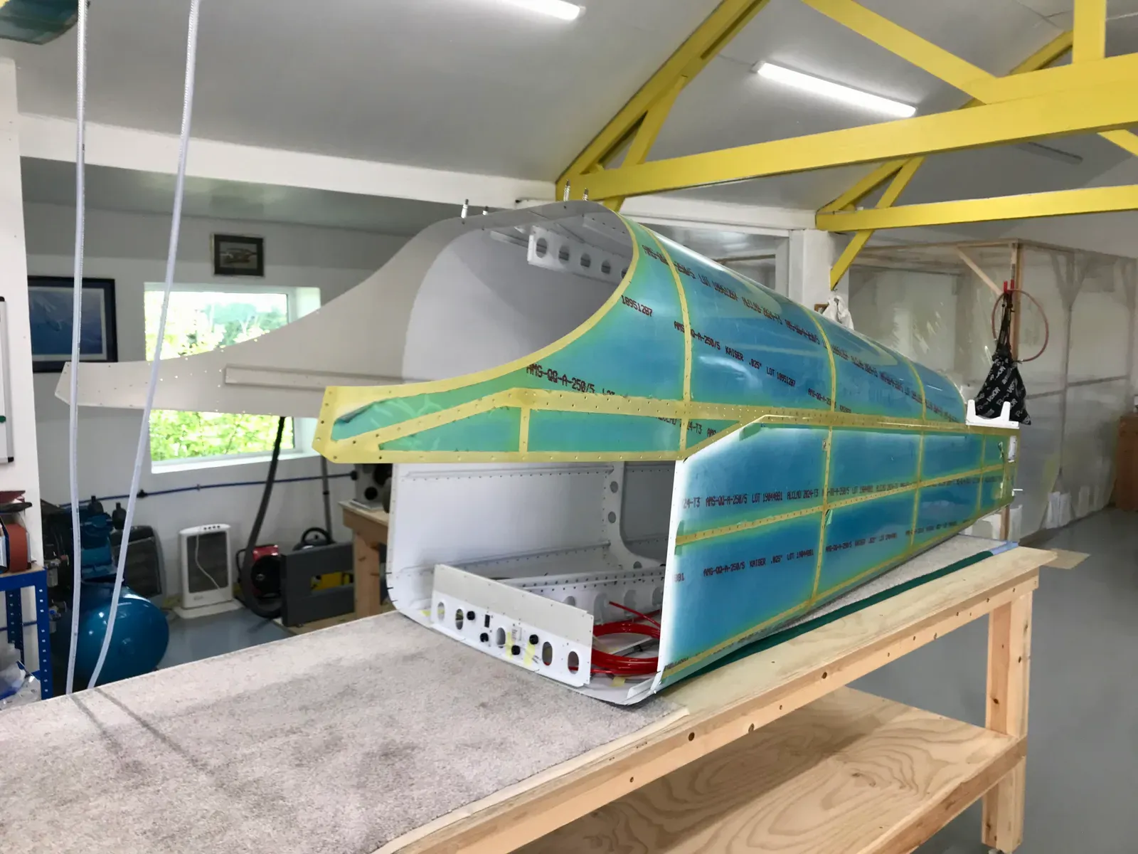 Aft Fuselage Finished!! 10-30 to 32